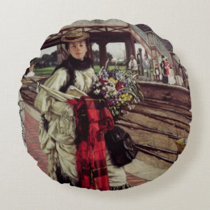 Coussins Ronds James Tissot   attendant à la station