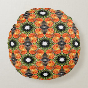 Coussins Ronds Jardin des Poppies....