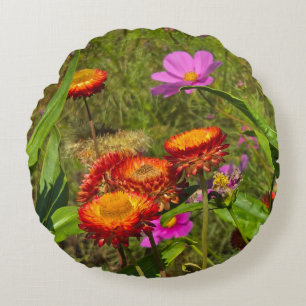 Coussins Ronds Jardin d'été