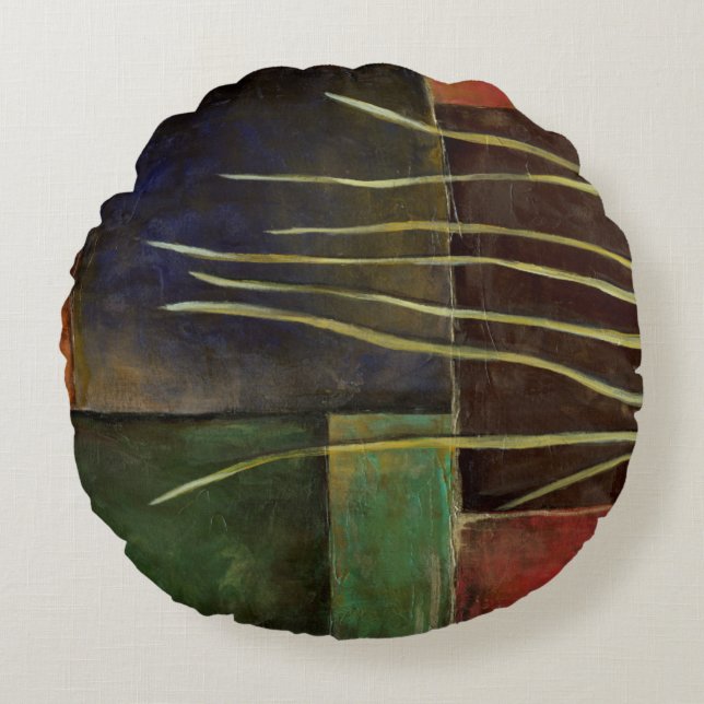 Coussins Ronds Jardin Zen I (Devant)