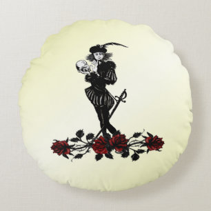 Coussins Ronds Jaune hameau