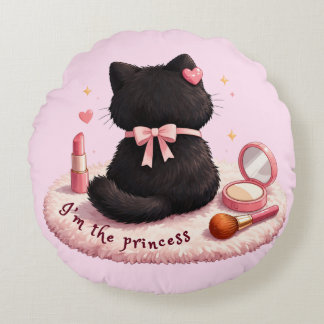 Coussins Ronds Je suis la Princesse