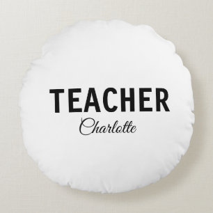 Coussins Ronds Je suis professeur d'école Collègeajoutez votre no
