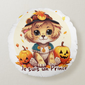 Coussins Ronds Je suis un Prince
