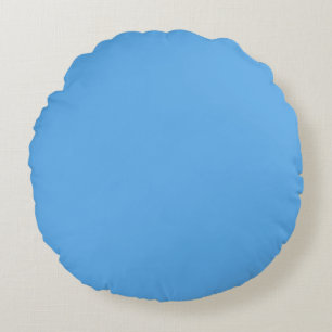 Coussins Ronds Jean bleu (uni)