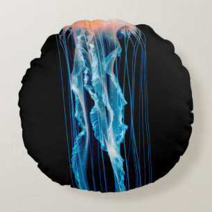 COUSSINS RONDS JELLYFISH DANS LA VIE MARINE LONDRES