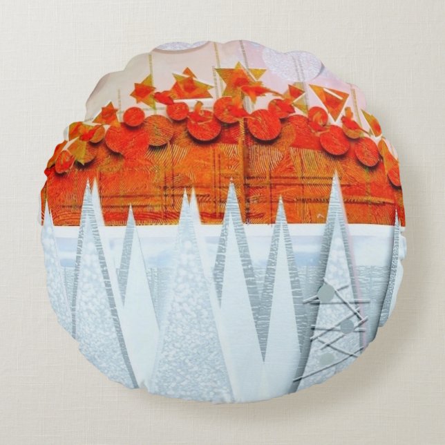 COUSSINS RONDS JESSICA ANNE FRANK "WINTER"  (Devant)