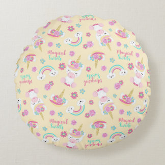 Coussins Ronds Jeu d'oreiller (16 pouces)