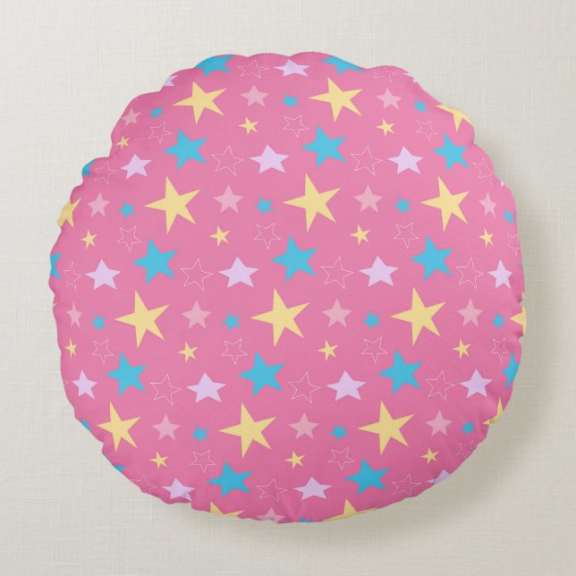 Coussins Ronds Jeu d'oreiller (16 pouces) (Devant)