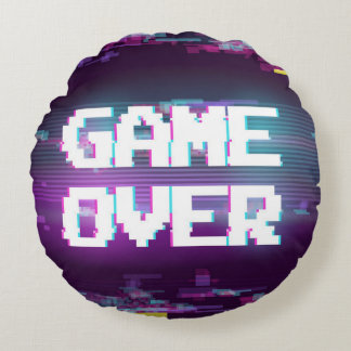 Coussins Ronds Jeu sur concept, effet de pépin.