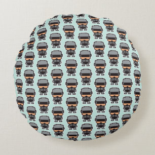 Coussins Ronds Joli robotCop pixélisé 