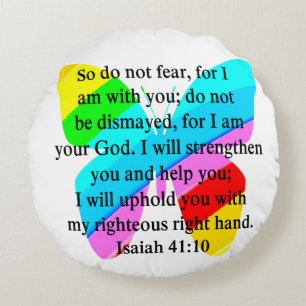 COUSSINS RONDS JOLIE BUTTERFLY ISAIAH 41:10 CONCEPTION