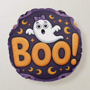Coussins Ronds Jouer Halloween Quilt, Jeter Oreiller