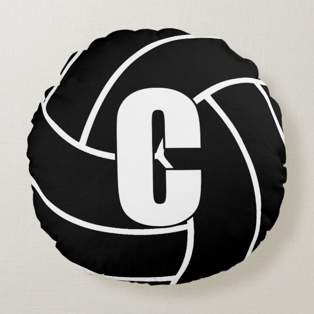 Coussins Ronds Joueurs de netball - Centre - C (Devant)