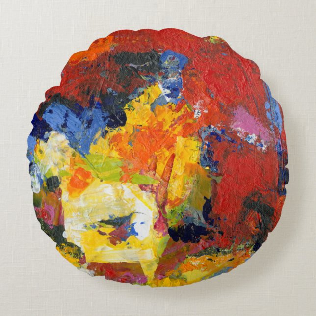 Coussins Ronds Jour de la course (Devant)