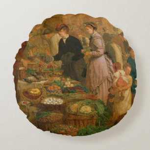 Coussins Ronds Jour du marché