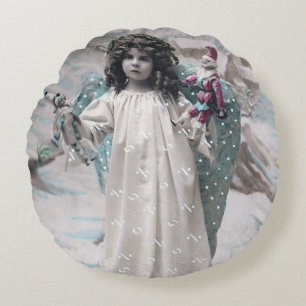 Coussins Ronds Joyeux Noel