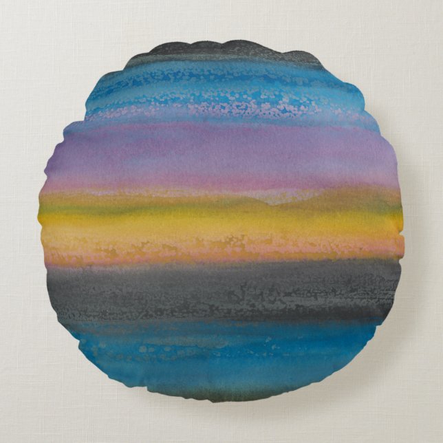 Coussins Ronds Juniper Mist I (Devant)