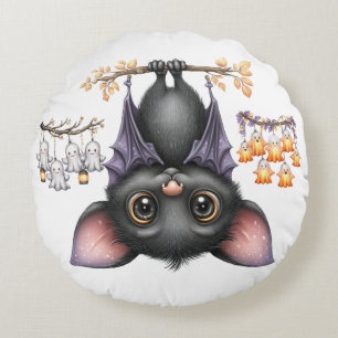Coussins Ronds Juste traîner, Chauves-souris