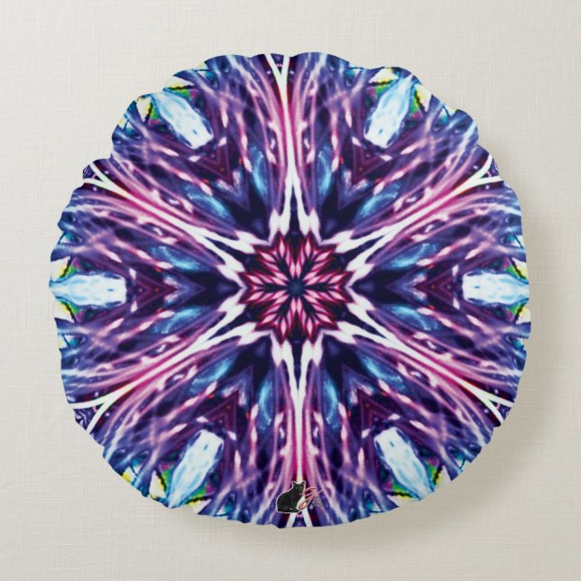 Coussins Ronds Kaleidoscope (Devant)