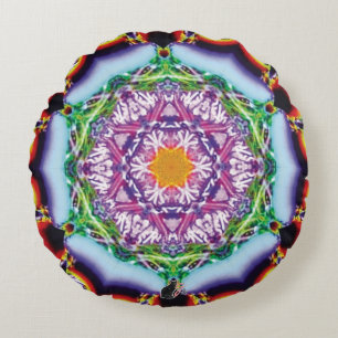 Coussins Ronds Kaleidoscope sionesque