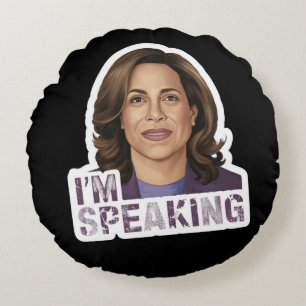 Coussins Ronds Kamala Harris Je Parle, Citation De Débat Historiq