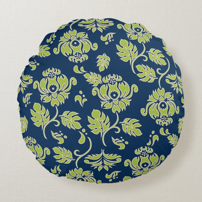 Coussins Ronds Kamaole Hawaï Protea Floral Réversible (Devant)