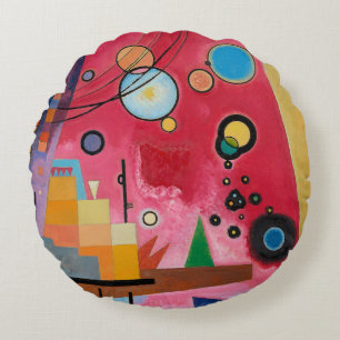 Coussins Ronds Kandinsky - Rouge lourd