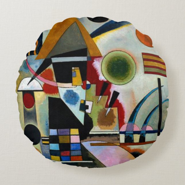 Coussins Ronds Kandinsky - Swinging (Devant)