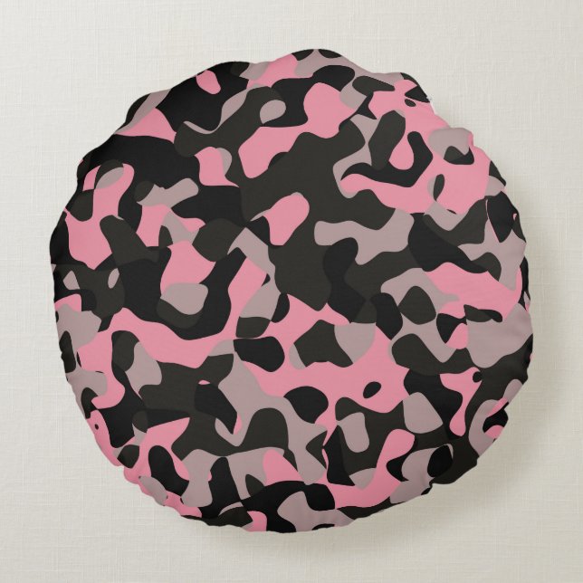 Coussins Ronds Kitty Camo (Dos)