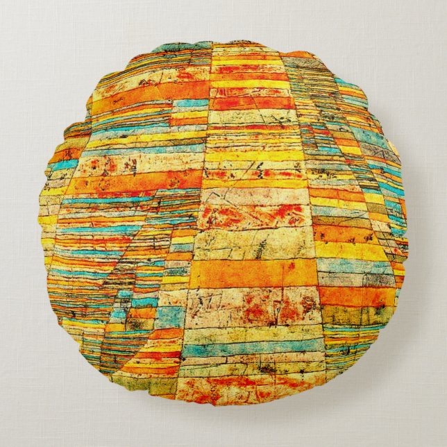 Coussins Ronds Klee - Autoroutes et chemins de traverse (Devant)