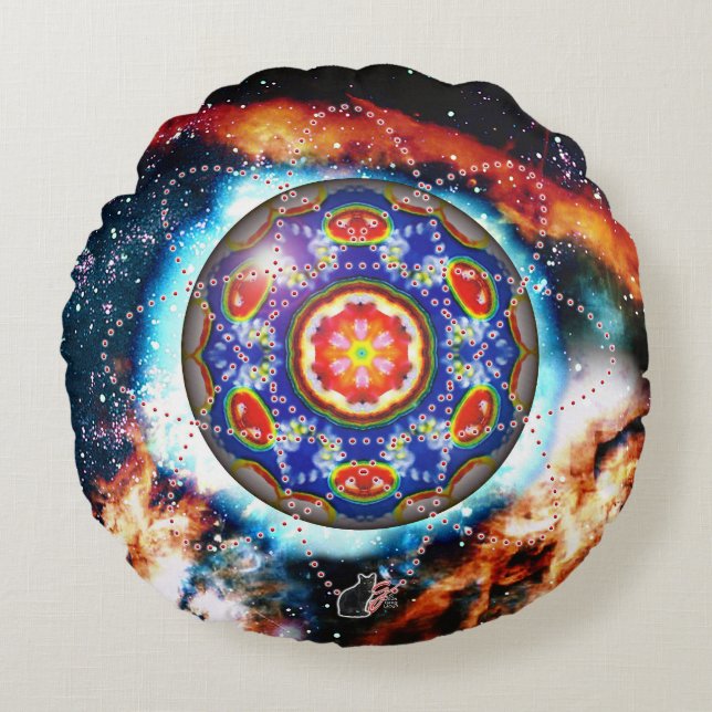 Coussins Ronds Kyron Orbz (Devant)