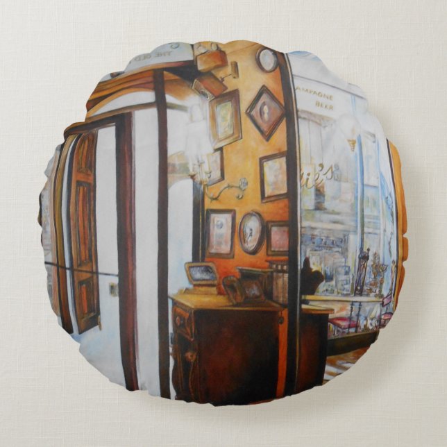 Coussins Ronds La curiosité est l'outil du sage (Devant)