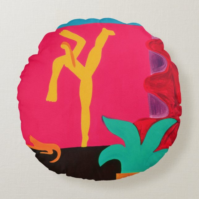 Coussins Ronds La danse de l'espoir 1996 (Devant)