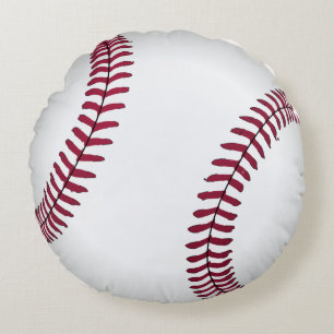 Coussins Ronds La pièce de lit de base-ball du garçon rond de