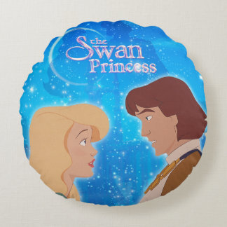 Coussins Ronds La princesse Pillow de cygne - ODETTE et Derek