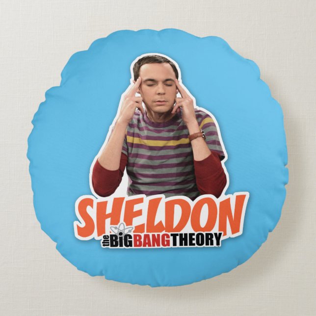 Coussins Ronds La théorie du Big Bang | Sheldon (Devant)