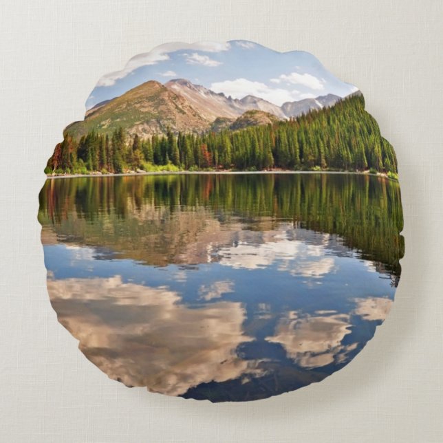 Coussins Ronds Lac bear. Le Colorado (Devant)