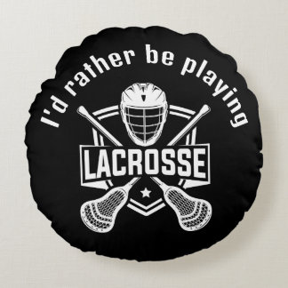 Coussins Ronds Lacrosse Design 