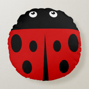 Coussins Ronds Ladybird