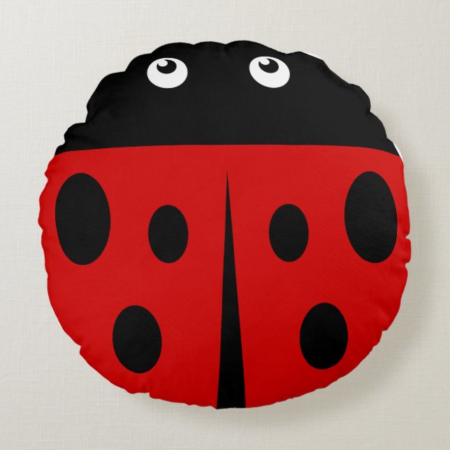 Coussins Ronds Ladybird (Devant)
