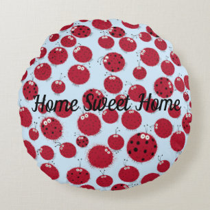 Coussins Ronds Ladybug Shindig