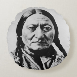 Coussins Ronds Lakota Chef Abandon : assis Bull Fort Buford