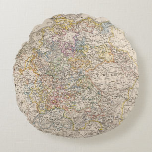 Coussins Ronds L'Allemagne alors la guerre de 30 ans