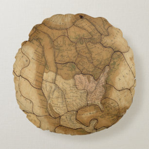 Coussins Ronds L'Amérique du Nord 29 2