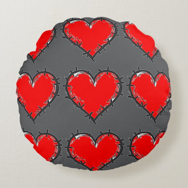 Coussins Ronds L'amour est (Devant)