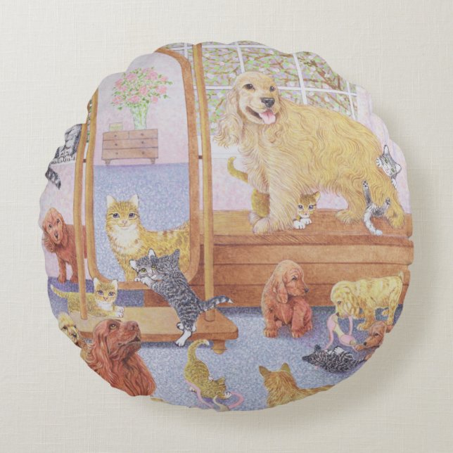 Coussins Ronds L'amour ne connaît aucune limite (Devant)