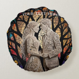 Coussins Ronds Lancer l'oreiller