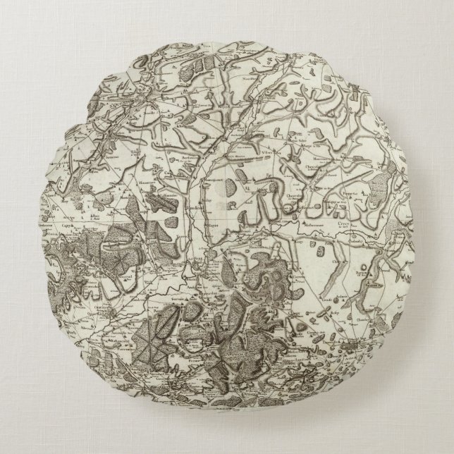 Coussins Ronds Laon, Noyon (Devant)