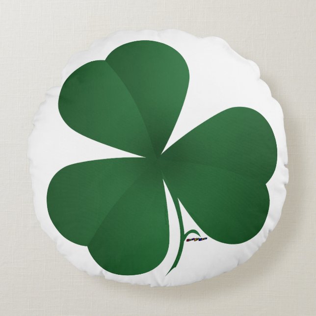 Coussins Ronds Large Shamrock (Devant)